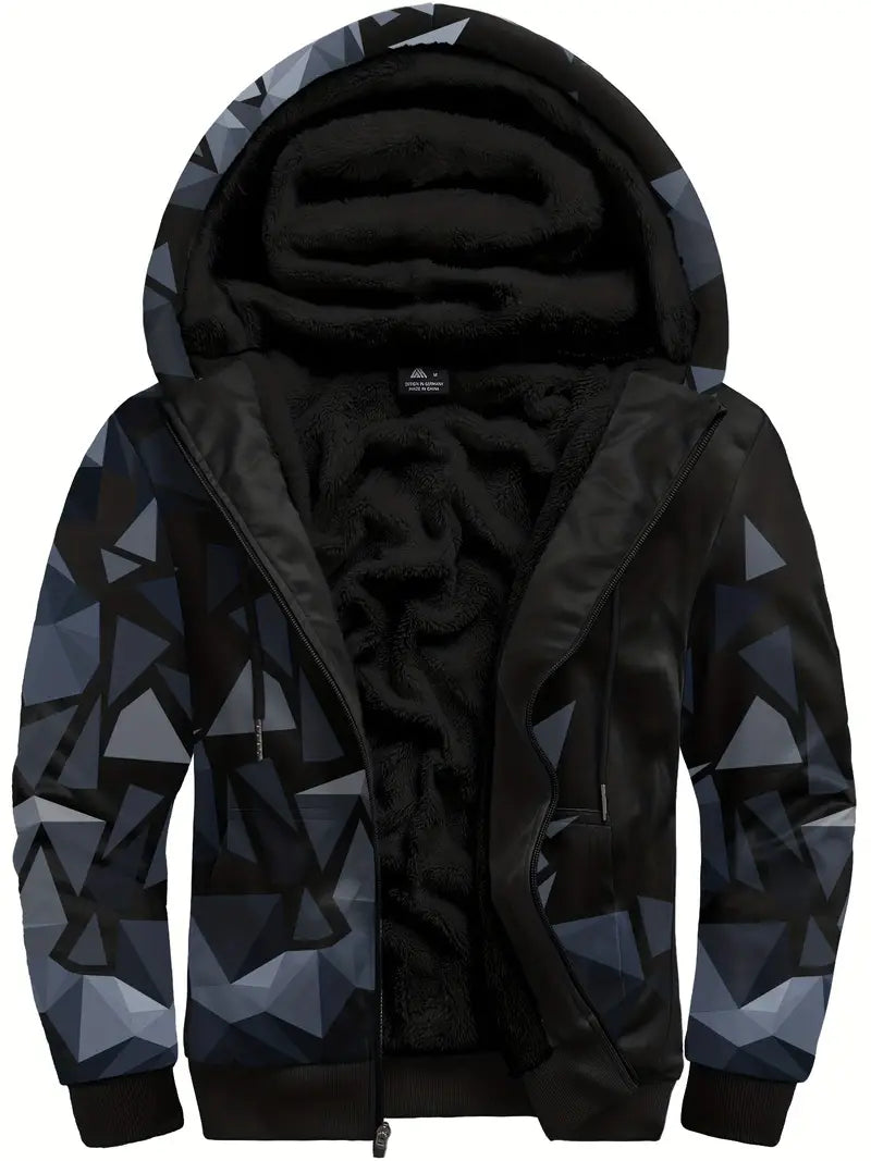 Sweat à Capuche avec Doublure Chaude pour Homme | Idéal pour l’Hiver