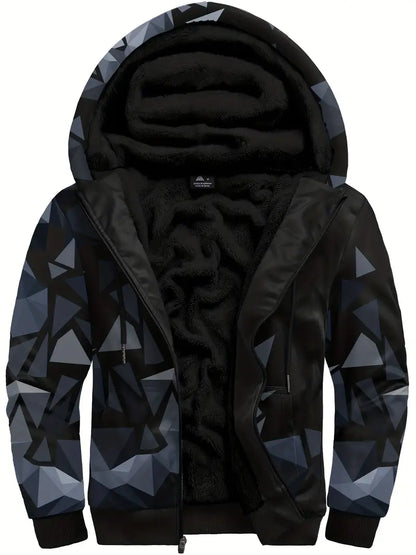 Sweat à Capuche avec Doublure Chaude pour Homme | Idéal pour l’Hiver