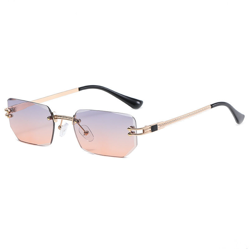 Lunettes de Soleil Sans Monture Avec Verres Dégradés Pour Femme | Idéales Pour Un Usage Quotidien