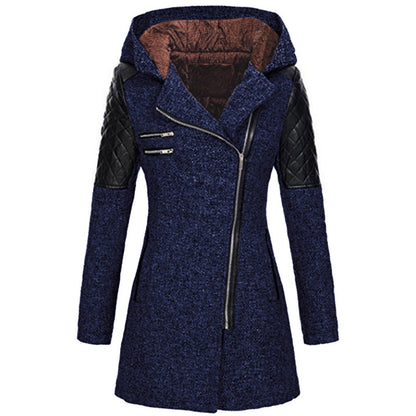 Manteau Long avec Design Uni pour Femme | Idéal pour l’Automne et l’Hiver