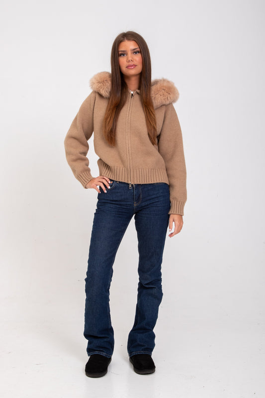 Veste Zippée à Capuche pour Femme | Idéale pour la Mi-Saison