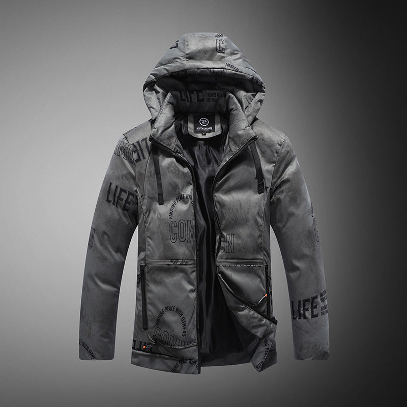 Veste D’Hiver pour Homme avec Capuche Et Multi-Poches | Idéale pour La Saison Froide