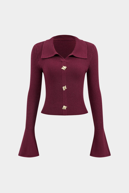Ensemble Deux Pièces avec Haut Ajusté et Jupe Midi à Volants pour Femme | Idéal pour le Quotidien et les Occasions