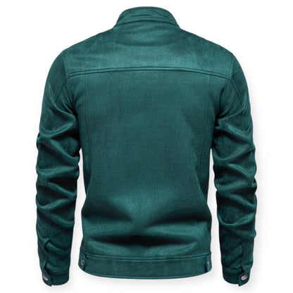 Veste Zippée À Col Montant pour Hommes | Idéale pour Les Sorties Quotidiennes