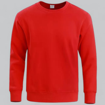 Sweatshirt À Col Rond Avec Coupe Droite Pour Hommes | Idéal Pour Usage Quotidien