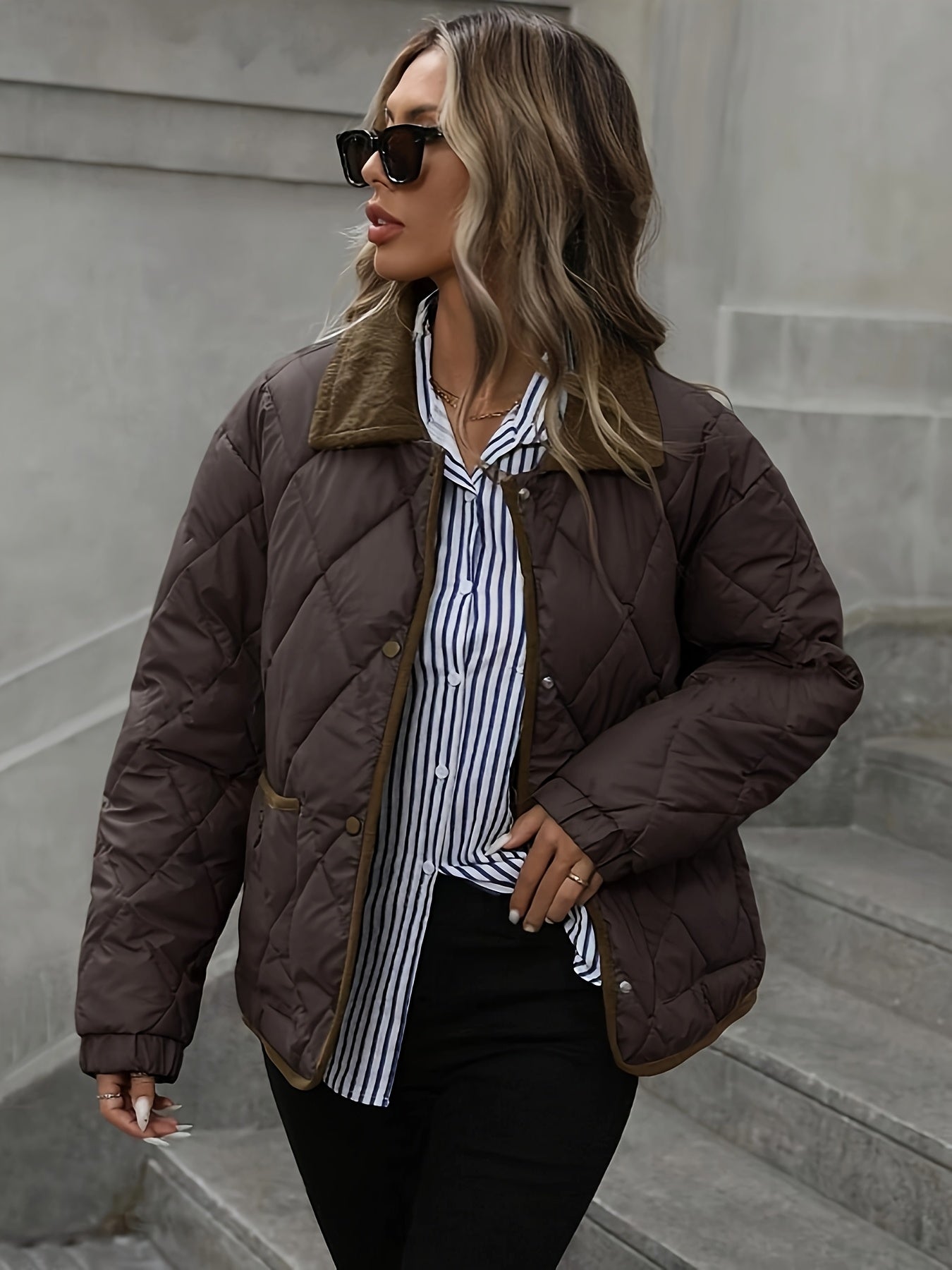 Veste Mi-Saison Avec Coupe Ajustée Pour Femmes | Idéale Pour Les Saisons Intermédiaires
