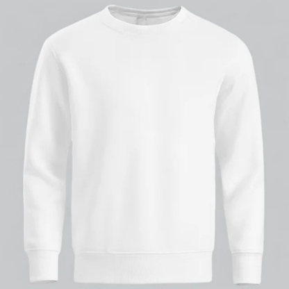 Sweatshirt À Col Rond Avec Coupe Droite Pour Hommes | Idéal Pour Usage Quotidien