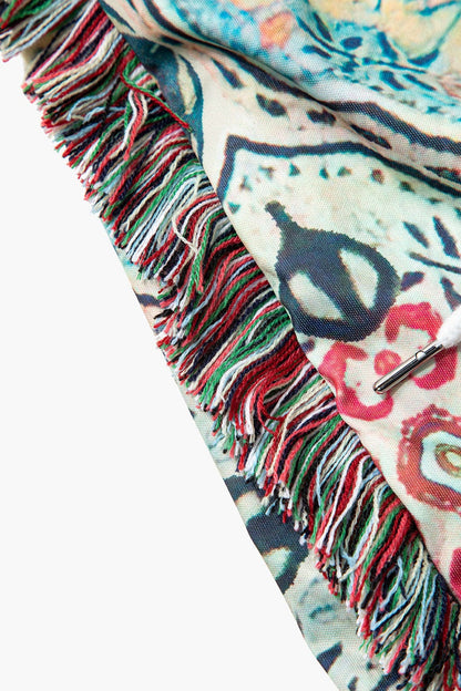 Ensemble Deux Pièces Avec Imprimé Et Franges Pour Femmes | Idéal Pour Temps Chaud Et Activités Extérieures