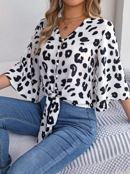 Blouse Avec Imprimé Animalier Pour Femme | Adaptée Aux Occasions Quotidiennes Et Habillées
