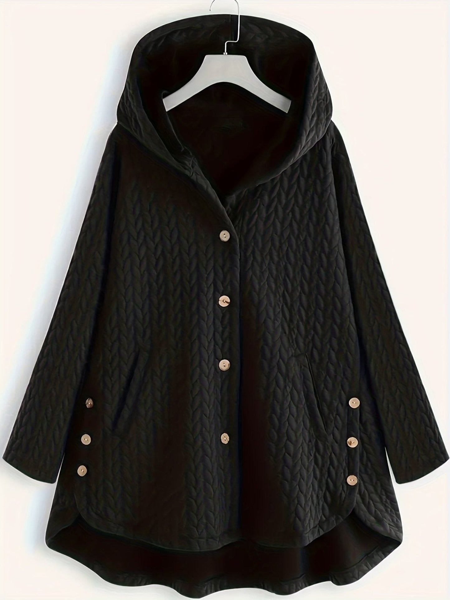 Manteau Long d’Hiver avec Capuche pour Femme | Idéal pour la Saison Froide