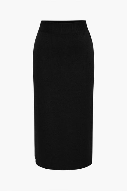 Ensemble Deux Pièces avec Haut Peplum et Jupe Crayon pour Femme | Idéal pour le Quotidien et le Travail