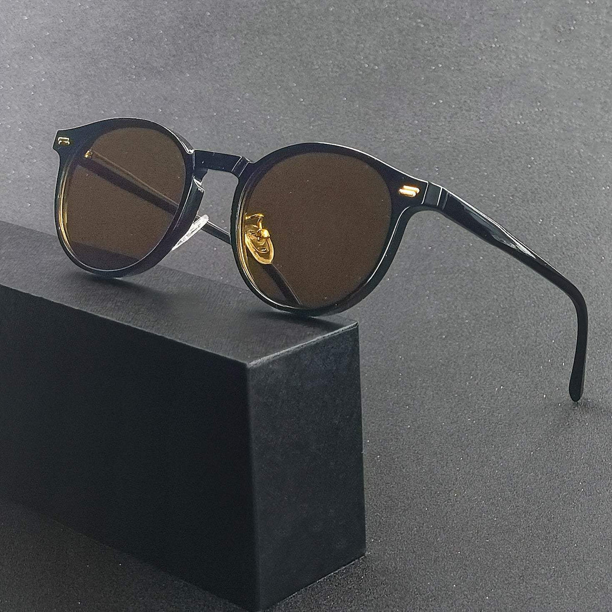 Lunettes de soleil à verres teintés pour hommes