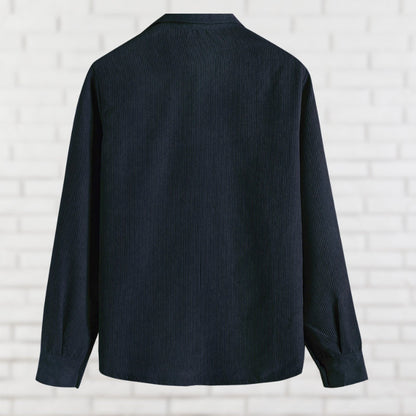 Chemise À Manches Longues Avec Poche Poitrine Pour Homme | Idéal Pour Usage Quotidien