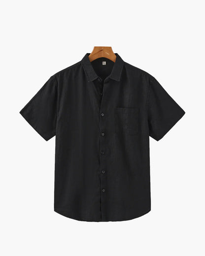 Chemise À Manches Courtes Avec Coupe Droite Pour Hommes | Idéale Pour La Saison Chaude Et Les Usages Quotidiens