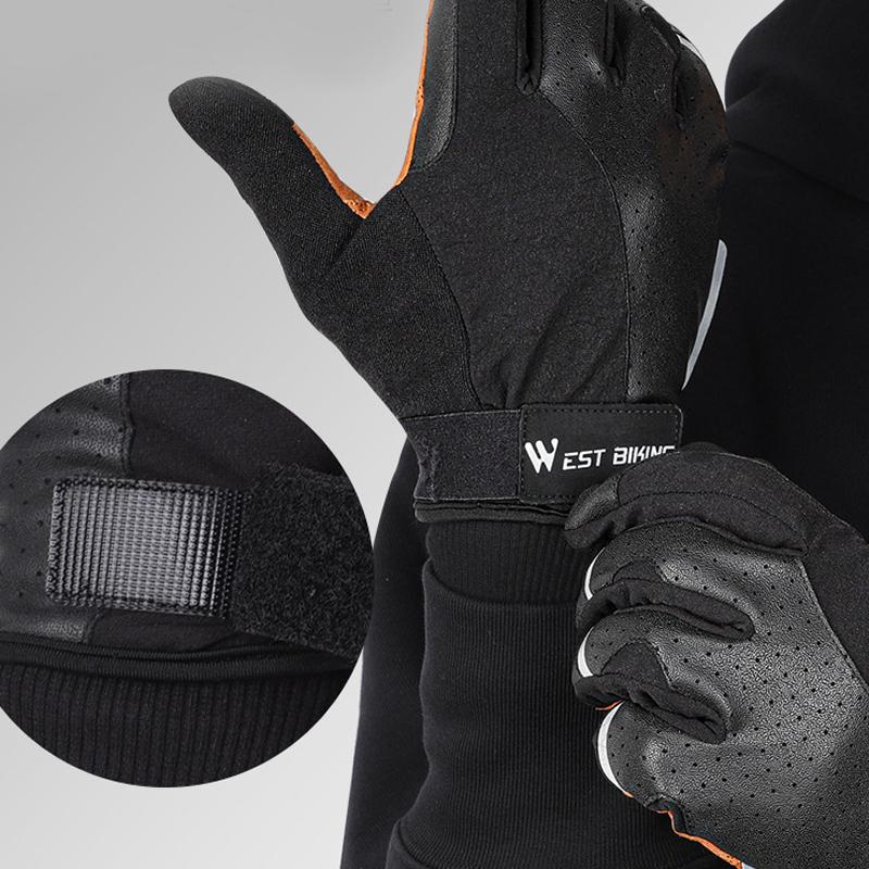 Gants de Cyclisme avec Protection contre le Froid et les Éclaboussures | Idéal pour l’Hiver