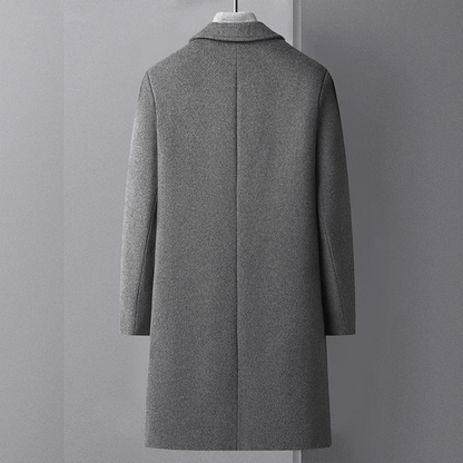 Manteau Long avec Fermeture À Boutons pour Homme | Idéal pour La Saison Froide