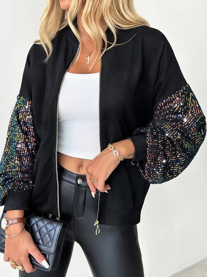 Veste À Paillettes pour Femme | Idéale pour Les Soirées Et Occasions Spéciales