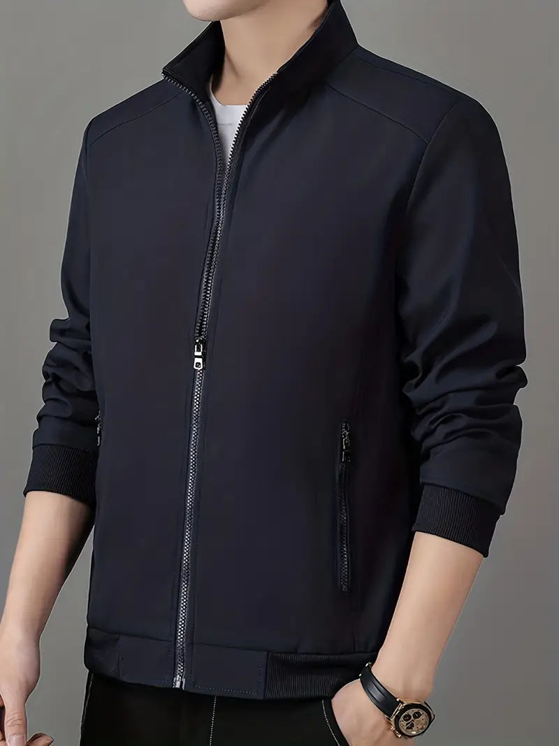 Veste Coupe-Vent Légère À Coupe Classique Pour Homme | Idéal Pour La Mi-Saison Et Un Usage Quotidien