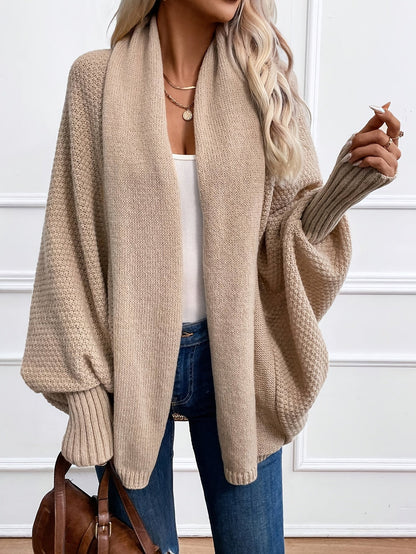 Gilet à Manches Longues Avec Col Rond Pour Femme | Idéal Pour la Saison Hivernale
