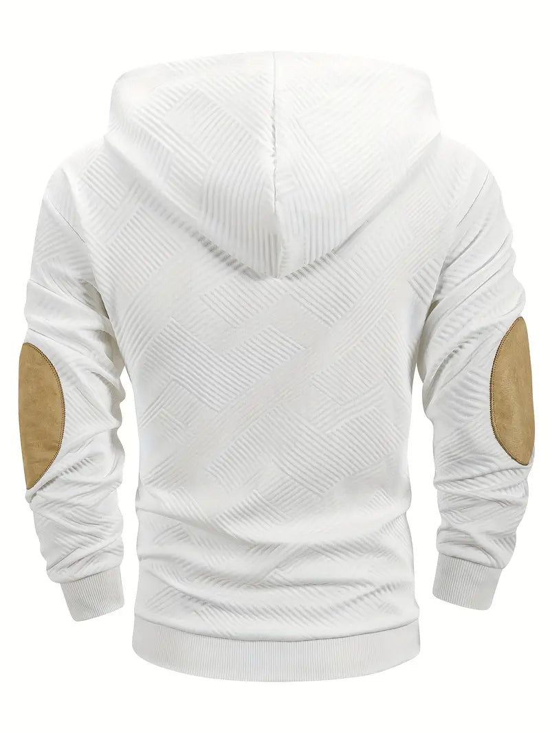 Ensemble Survêtement Texturé avec Capuche et Cordon de Serrage pour Homme | Idéal pour Usage Quotidien