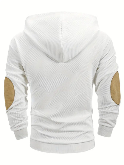 Ensemble Survêtement Texturé avec Capuche et Cordon de Serrage pour Homme | Idéal pour Usage Quotidien
