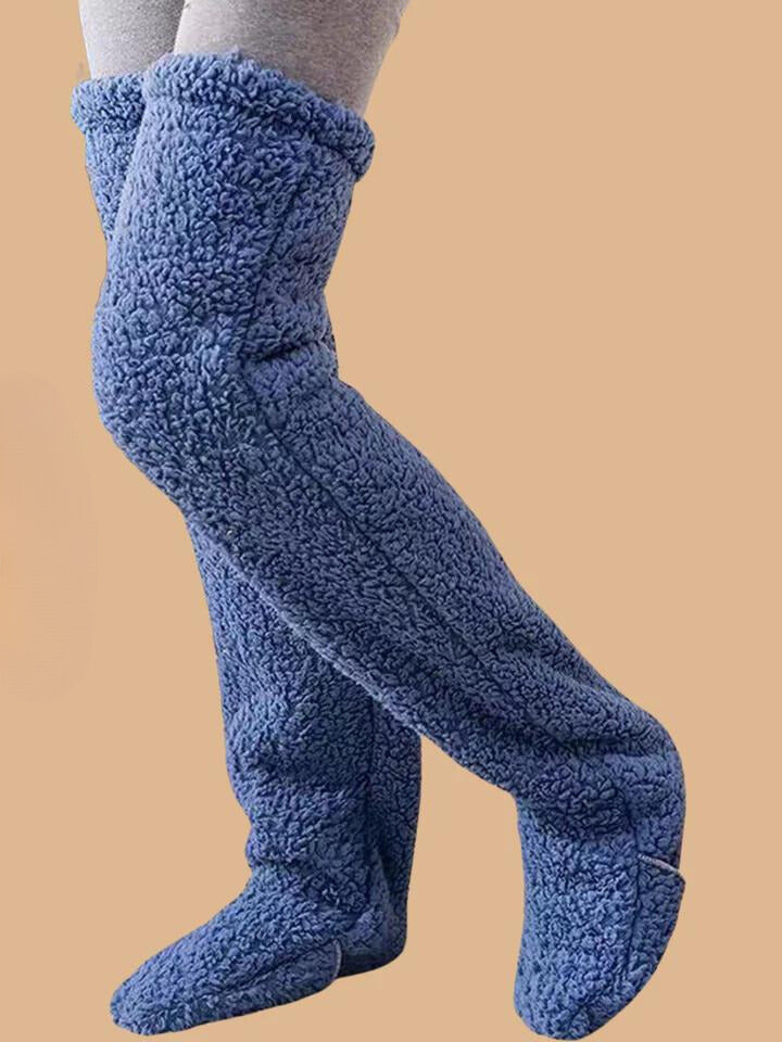 Chaussettes Cora Snuggs avec Coupe Montante pour Femme | Idéal pour la Détente à Domicile