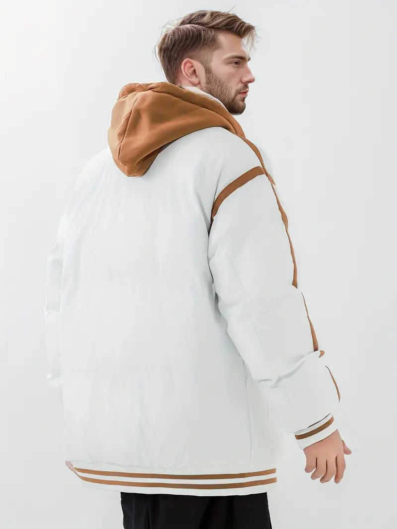 Veste Matelassée À Fermeture Zippée pour Homme | Idéale pour L’Hiver