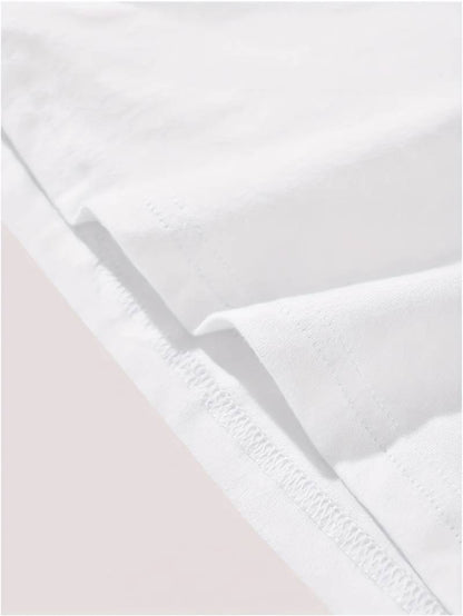 T-Shirt à Coupe Ample avec Motif de Cœurs Multicolores pour Femme | Idéal pour un Usage Quotidien