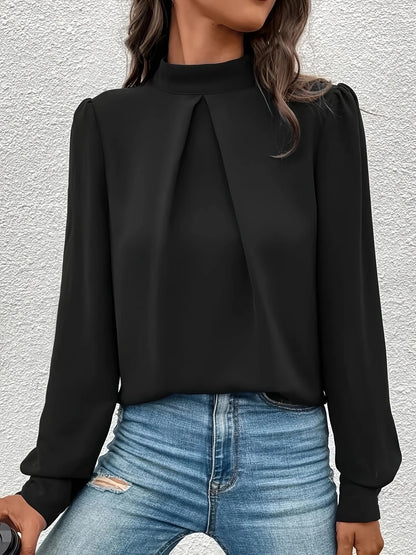 Blouse à Coupe Classique pour Femme | Idéale pour le Travail ou les Soirées
