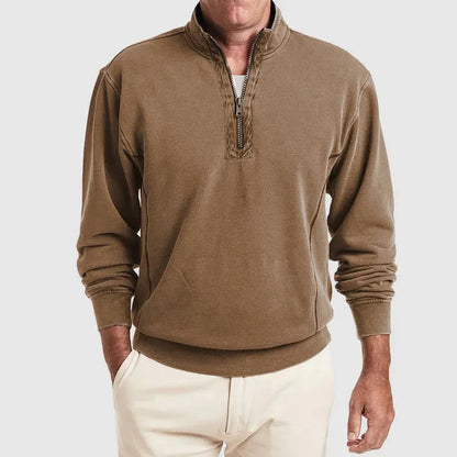 Polo À Col Zippé Avec Coupe Ajustée Pour Homme | Idéal Pour Usage Quotidien
