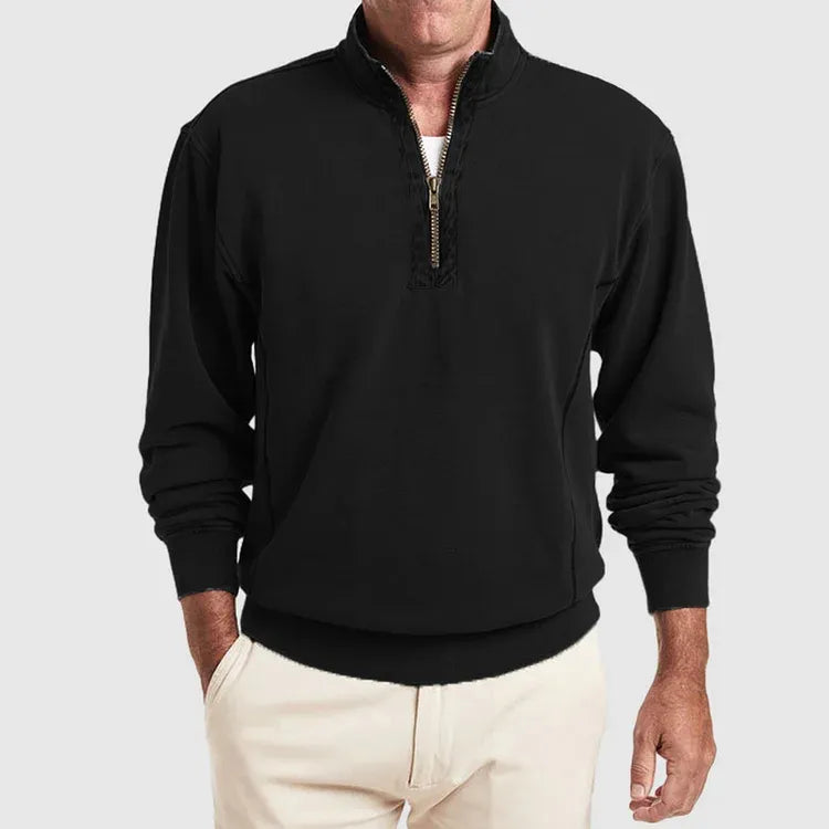 Polo À Col Zippé Avec Coupe Ajustée Pour Homme | Idéal Pour Usage Quotidien