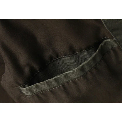 Veste Field Jacket avec Col Montant et Poches Multiples pour Hommes | Idéal pour Saisons Intermédiaires