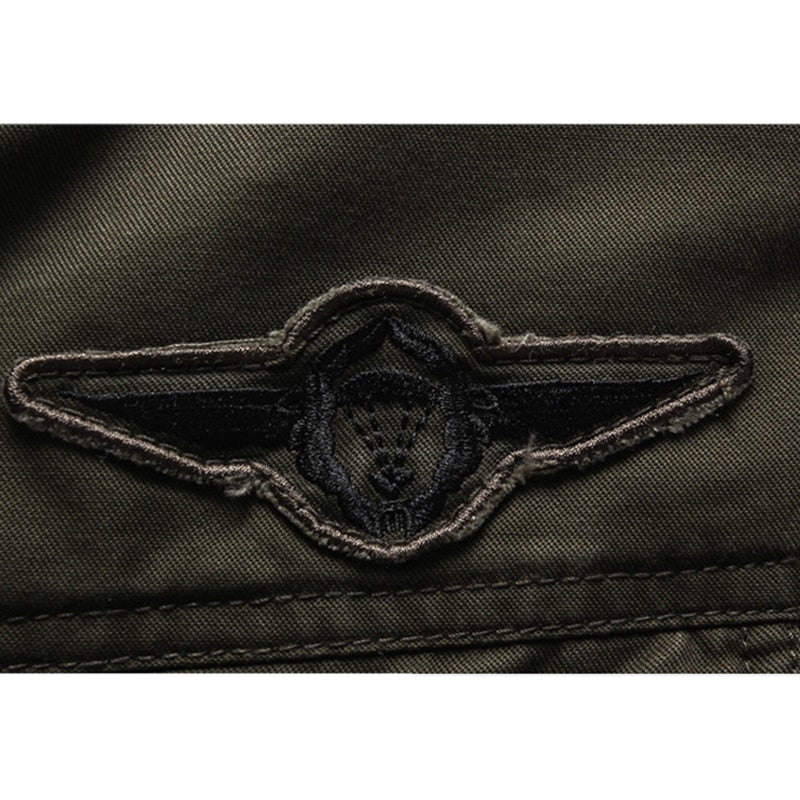 Veste Field Jacket avec Col Montant et Poches Multiples pour Hommes | Idéal pour Saisons Intermédiaires