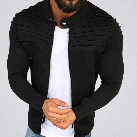 Veste Slim Fit avec Épaules Structurées pour Homme | Idéale pour Tenue Décontractée ou Semi-Formelle