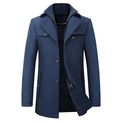 Manteau d’Hiver avec Poches Multiples pour Homme | Idéal pour Automne et Hiver
