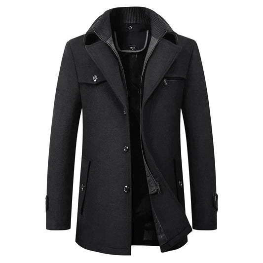 Manteau d’Hiver avec Poches Multiples pour Homme | Idéal pour Automne et Hiver