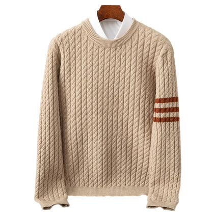 Pull À Manches Longues Avec Motif Aux Manches Pour Homme | Idéal Pour Un Usage Quotidien
