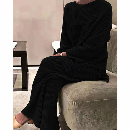 Ensemble Haut Et Pantalon À Coupe Décontractée Pour Femme | Idéal Pour Le Printemps Et L’Automne