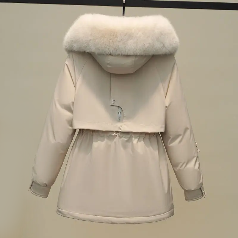 Manteau d’Hiver Matelassé avec Capuche pour Femme | Idéal pour la Saison Froide