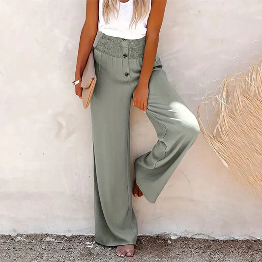 Pantalon Ample Avec Coupe Décontractée Pour Femme | Idéal Pour Usage Quotidien Et Travail