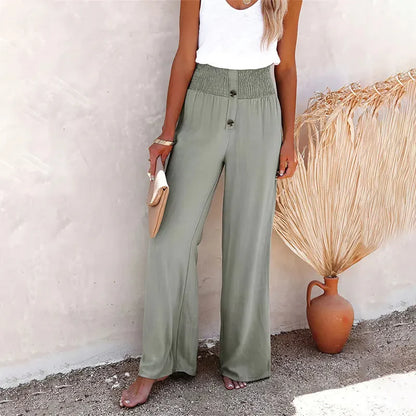Pantalon Ample Avec Coupe Décontractée Pour Femme | Idéal Pour Usage Quotidien Et Travail