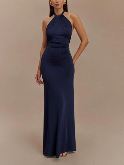 Robe Maxi À Col Montant Pour Femme | Idéale Pour Les Réceptions Et Occasions Spéciales