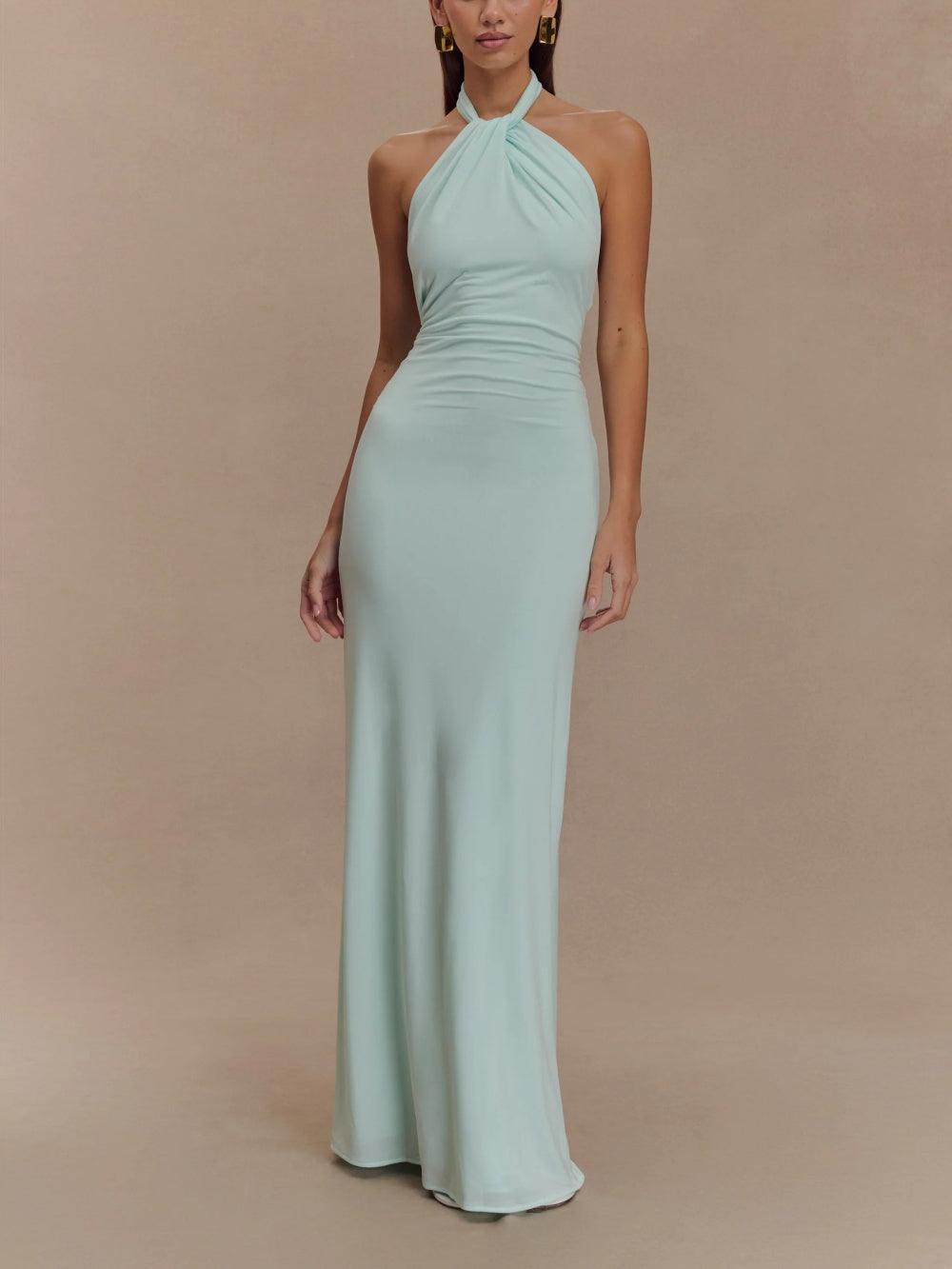Robe Maxi À Col Montant Pour Femme | Idéale Pour Les Réceptions Et Occasions Spéciales