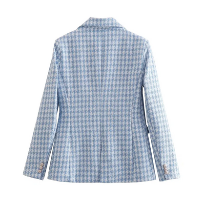 Blazer Avec Manches Longues Et Poches À Rabat Pour Femmes | Idéal Pour Occasions Quotidiennes Et Professionnelles