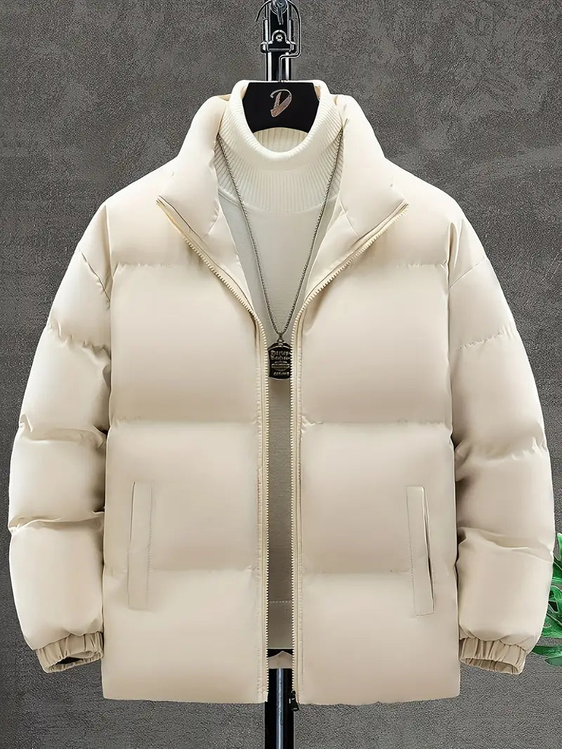 Veste d’Hiver avec Capuche Ajustable pour Homme | Idéale pour Temps Froid