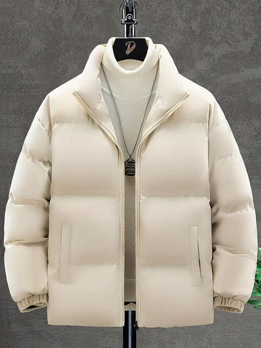 Veste d’Hiver avec Capuche Ajustable pour Homme | Idéale pour Temps Froid