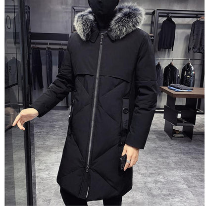 Manteau d’Hiver avec Capuche et Coupe Sportive pour Homme | Idéal pour l’Automne et l’Hiver