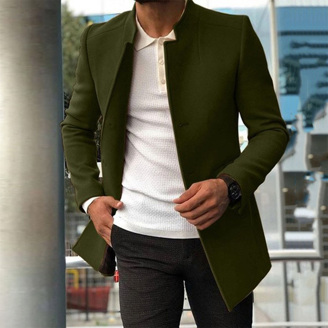Veste Ajustée avec Fermeture Zippée pour Hommes | Idéale pour l'Hiver