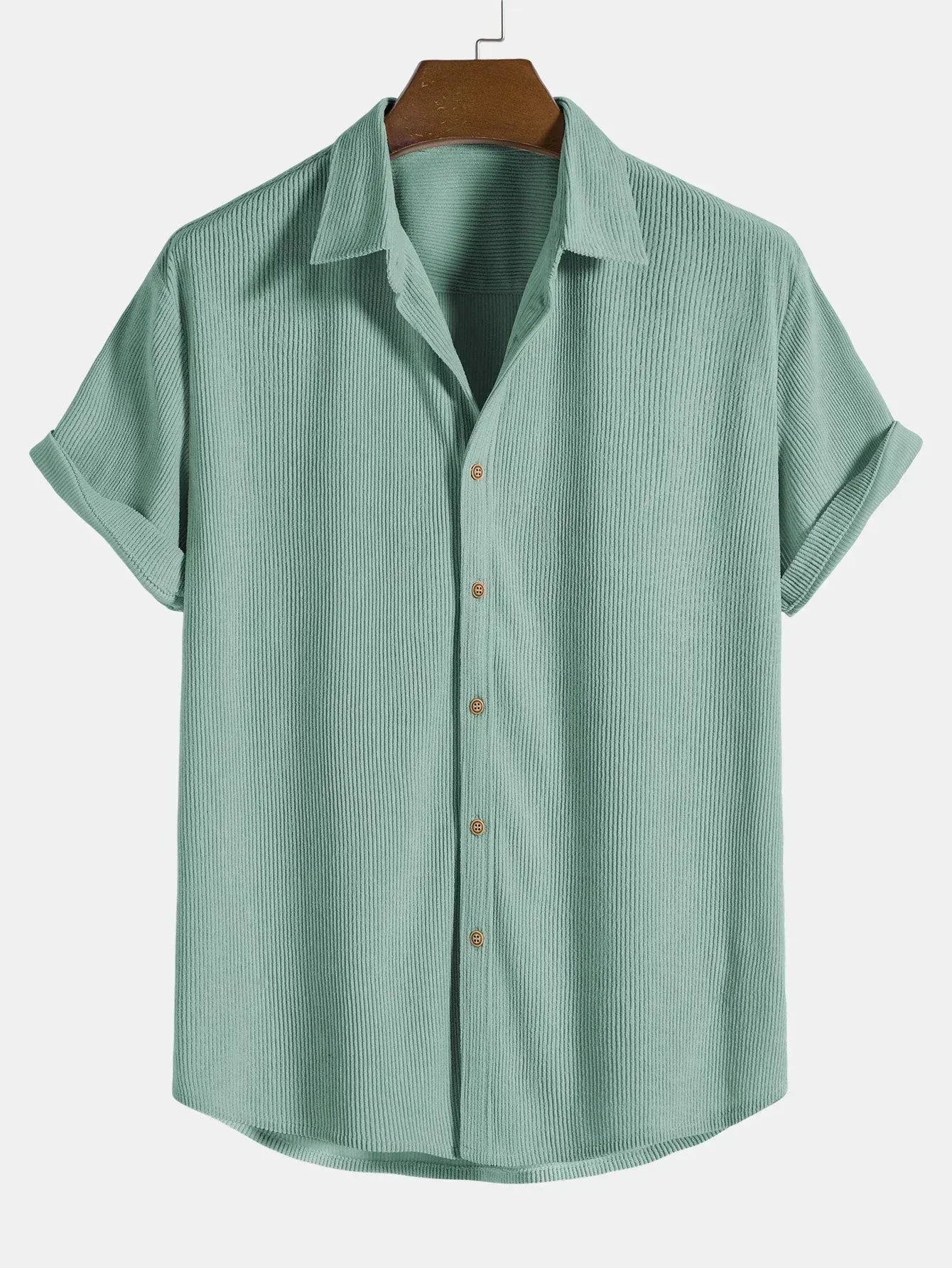 Chemise à Manches Courtes avec Coupe Classique pour Homme | Idéale pour le Printemps et l'Été