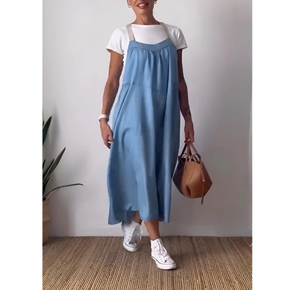 Robe d’Été à Coupe Évasée pour Femme | Idéale pour les Journées Estivales et les Sorties Décontractées